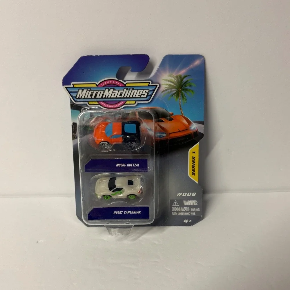 Micro Machines Series 1 Starter Pack 008 Quetzal 0506 Canebreak 0507 New Sealed